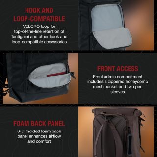 Taktischer Rucksack, 16 l, mittelgroßer Molle-Laptop-Rucksack für Reisen, Arbeit, Outdoor, verdecktes Tragen, praktische taktische Ausrüstungstasche