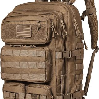 Tactical Backpack 50L, 2.4x Stronger, Large Military Molle Rucksack, Heavy Duty, Work and Outdoors