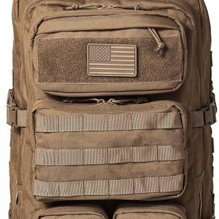 Tactical Backpack 50L, 2.4x Stronger, Large Military Molle Rucksack, Heavy Duty, Work and Outdoors