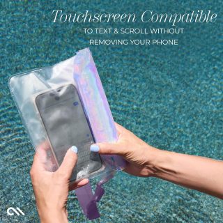 Bubble IP68 Waterproof Phone Pouch/Case with Triple Seal Protection, Adjustable Strap - Waterproof Fanny Pack