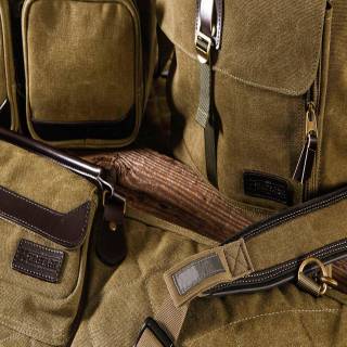 North Platte Heritage Series - Vintage Set - Rifle Case / Shotgun Case / Takedown Case / Backpack / Range Bag / Gun Sling- Olive Green