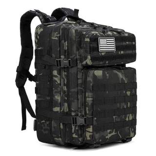 45L Tactical Backpack for Men and Women 3 Days Assault Pack Large Rucksack