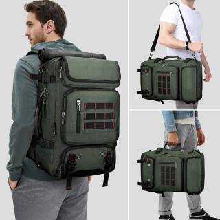 Carry on Travel Backpack for Men Women Airline Approved Convertible Nylon Duffle Backpack Luggage Bag