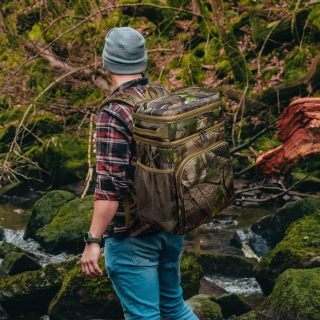 Cans Backpack Cooler Insulated Leak-Proof Large Cooler Backpack Double Deck Lunch Backpack for Men Women