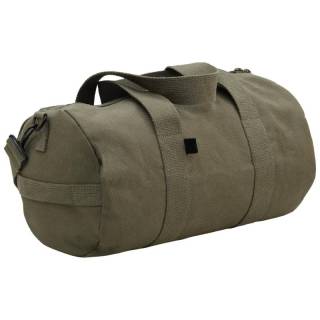 Heavy-Duty Canvas Shoulder Duffle Bag - Rugged Travel Gym Gear Equipment Bag