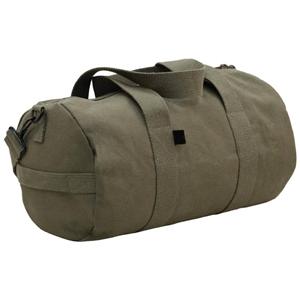 Heavy-Duty Canvas Shoulder Duffle Bag - Rugged Travel Gym Gear Equipment Bag