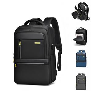 Wholesale Unisex Large Capacity Waterproof Oxford Cloth Laptop Backpack USB Port Zipper