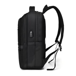 Wholesale Unisex Large Capacity Waterproof Oxford Cloth Laptop Backpack USB Port Zipper