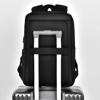 Wholesale Unisex Large Capacity Waterproof Oxford Cloth Laptop Backpack USB Port Zipper