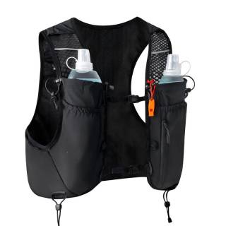 Running Hydration Vest with Water Bottles for Men Women