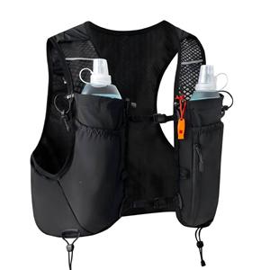 Running Hydration Vest with Water Bottles for Men Women