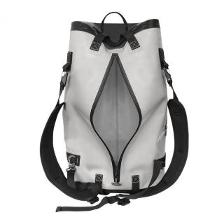 OEM Light Grey 50L TPU Waterproof Travel Bag for Outdoor Activity Large Travel Duffel Bag