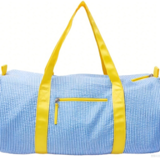 Wholesale Fashionable Cotton Canvas Duffle Bag Custom Logo Zipper Water-Resistant Foldable for Gym