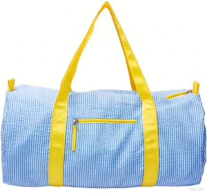 Wholesale Fashionable Cotton Canvas Duffle Bag Custom Logo Zipper Water-Resistant Foldable for Gym