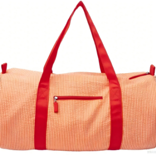 Wholesale Fashionable Cotton Canvas Duffle Bag Custom Logo Zipper Water-Resistant Foldable for Gym