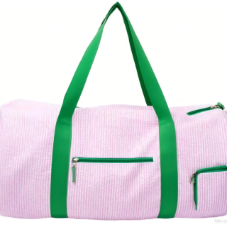 Wholesale Fashionable Cotton Canvas Duffle Bag Custom Logo Zipper Water-Resistant Foldable for Gym