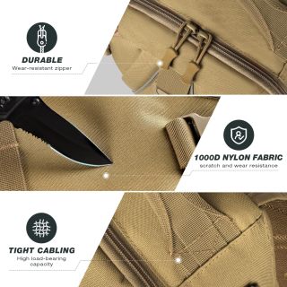 Fishing Backpack Tackle Sling Bag-Backpack with Rod Holder- Lightweight Tackle Box Fly Fishing Gifts for Men Women