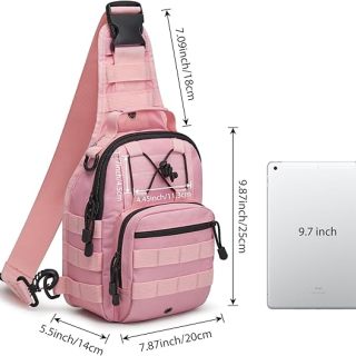 Outdoor Tactical Bag Backpack, Military Sport Bag Pack Sling Shoulder Backpack Tactical Bag for Every Day Carry