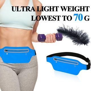 Fanny Pack Women Kids,Slim Waist Bag for Men,Water Resistant Running Belt Bag for iPhone Galaxy Phones with Pocket,Running Pouch Fit Workout