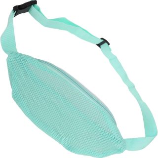 Beach Mesh Fanny Pack, Seashell Bag Mesh Beach Bag Breathable Waterproof Adjustable Belt Portable Lightweight Outdoor Sports Waist Pack for Travel