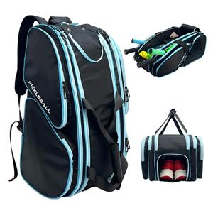 Outdoor Sports Bag Tennis Racket Bag with Shoes Compartment for Sport