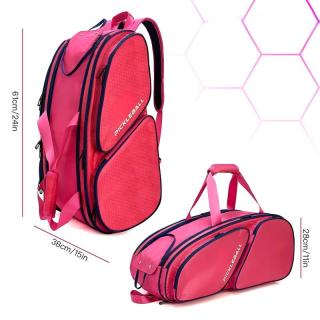 Outdoor Sports Bag Tennis Racket Bag with Shoes Compartment for Sport