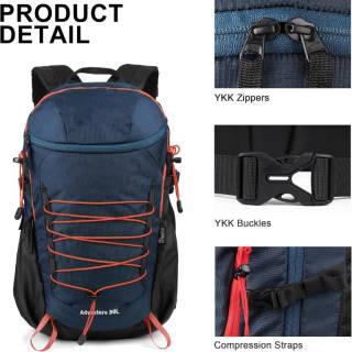 Hiking Backpack,25/30L Camping Backpack, Men Women Hiking Daypack Lightweight Travel Backpack for Climbing