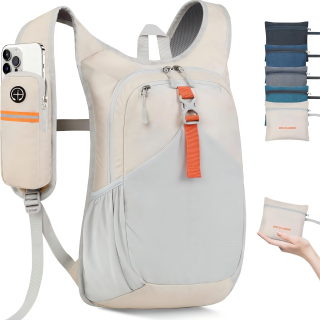 15L Small Hiking Backpack for Men Women Foldable Packable Back Pack Ultralight Hiking Daypack