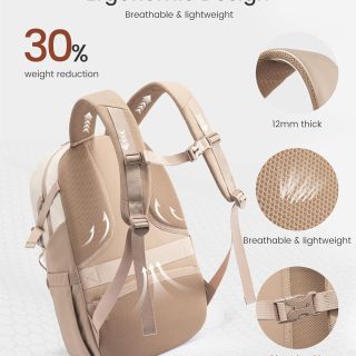 Small Travel Backpack for Women, Water-Resistant Hiking backpack with chest strap, Lightweight Casual Daypack