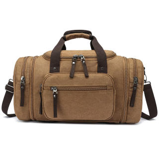 Custom Logo Expandable Large Functional Travel Luggage Shoulder Bag Weekender Overnight Gym Canvas Duffel Bags