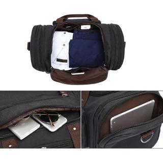 Brown Large Women Duffel Bag Waterproof Cheap Weekend Travel Overnight Bag