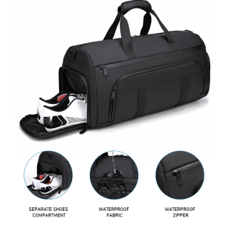 Custom Logo Travel Duffel Low MOQ Large Capacity Luggage Bag Waterproof Unisex Gym Bag