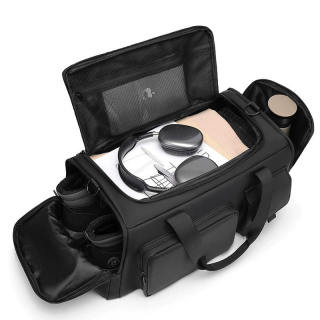 Weekend Unisex Lightweight Waterproof Short Distance Zipper Fashionable Design Sports Letter Men Duffel Travel Gym Bag