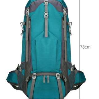 Large Outdoor Hiking Backpack Waterproof Hiking Trekking Mountain Bag With Rain Cover Hiking Backpack