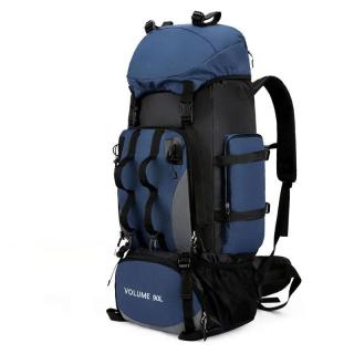 90L Waterproof Hiking Camping Backpack Trekking Bag Rucksack Large Capacity