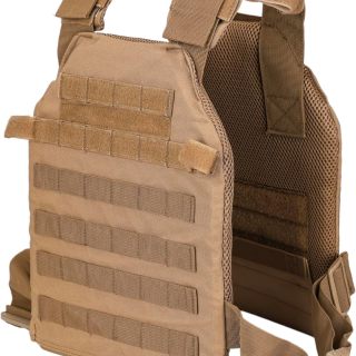 Weight Vest Adjustable Strength and Endurance Training, Tactical Vest Quick Release with Molle System, Fitness Workouts, Running