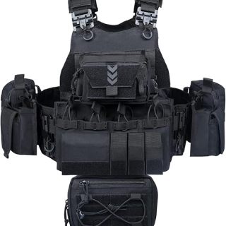 Quick Release Tactical Outdoor Vest for Ment Adjustable Breathable Weighted Vest
