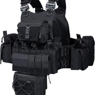 Quick Release Tactical Outdoor Vest for Ment Adjustable Breathable Weighted Vest