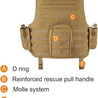 Tactical Vest Airsoft Painball Vest Outdoor Equipment for Men