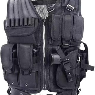 Tactical Outdoor CS Game Vest Adjustable Fit Adult