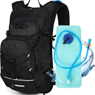 Hydration Backpack 18L Hiking Water Backpack with 2L Water Bladder for Men Women, Hydration Pack for Running Cycling Biking and Climbing