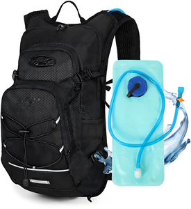 Hydration Backpack 18L Hiking Water Backpack with 2L Water Bladder for Men Women, Hydration Pack for Running Cycling Biking and Climbing