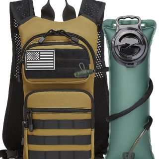 Insulated Hydration Pack Hiking Water Backpack Running Vest with 3L TPU Bladder Bag for Marathon Cycling Men