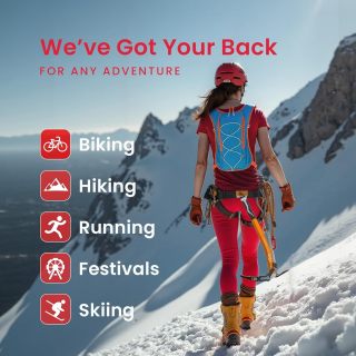 Women and Men- Lightweight Running Vest with 2L Water Bladder, Water Pack for Hiking,Cycling,Rave and Bike, Adjustable Chest Straps and Reflective