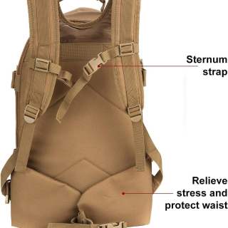 Outdoor Molle Camping Hiking New Casual Sports Large Rucksacks Tactical Backpack