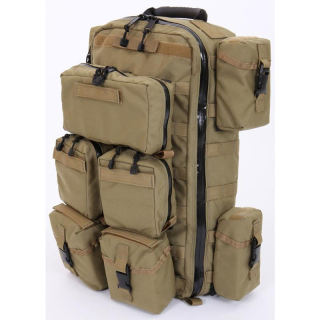 Tactical Medical Bag First Aid Backpack With Reinforced Rubber Carrying Handle
