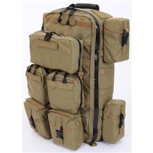 Tactical Medical Bag First Aid Backpack With Reinforced Rubber Carrying Handle