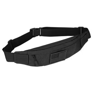 Tactical Fanny Pack for Men Running Belt Small Military Waist Bag for Travel Hiking Climbing Fishing, Balck