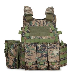 Quick Release Tactico Plate Carrier Adjustable 900D Oxford Tactical Vest with Molle System