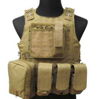 High Quality Custom Camo Fashion Soft Outdoor Hunting Molle Tactical Mesh Vest for Hiking